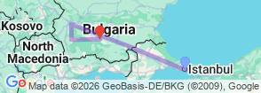 Tour route map