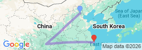 Tour route map