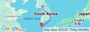 Tour route map