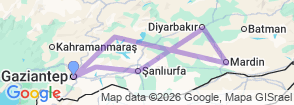 Tour route map