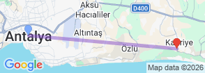 Tour route map