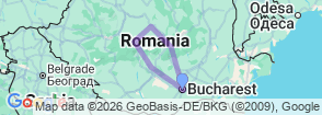 Tour route map