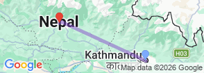 Tour route map