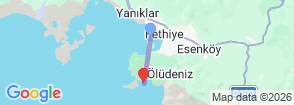 Tour route map
