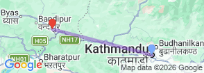Tour route map