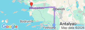 Tour route map