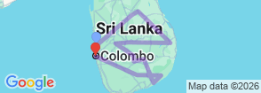 Tour route map