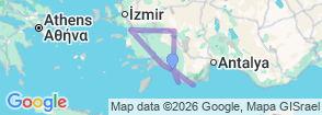 Tour route map