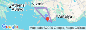 Tour route map