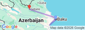 Tour route map