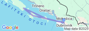 Tour route map