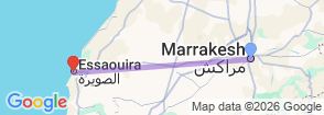 Tour route map