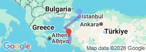 Tour route map