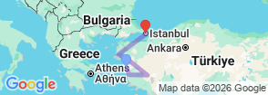 Tour route map
