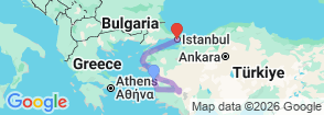 Tour route map
