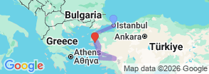 Tour route map