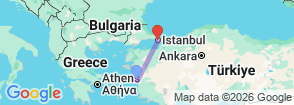 Tour route map
