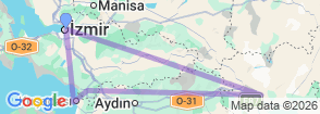 Tour route map