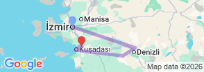 Tour route map