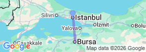 Tour route map