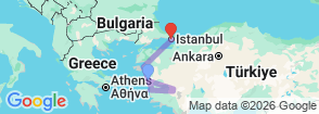 Tour route map