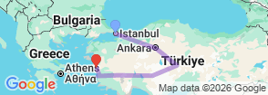 Tour route map