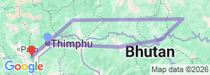 Tour route map