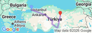 Tour route map