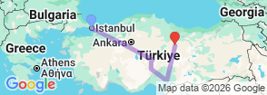 Tour route map