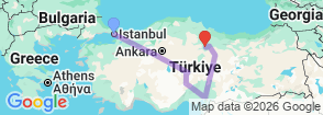 Tour route map