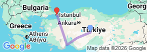 Tour route map