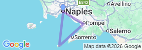 Tour route map