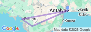 Tour route map