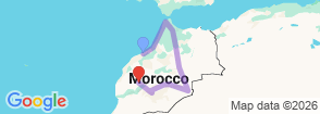 Tour route map