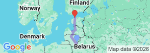 Tour route map