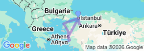 Tour route map