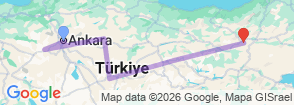 Tour route map