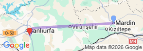 Tour route map