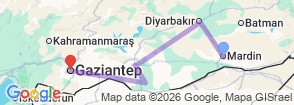 Tour route map