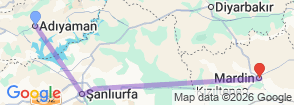 Tour route map