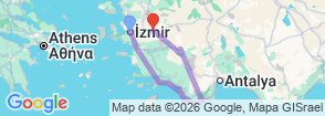 Tour route map
