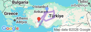 Tour route map