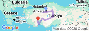 Tour route map