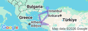 Tour route map