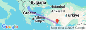 Tour route map