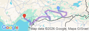 Tour route map
