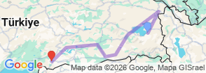 Tour route map