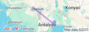Tour route map