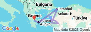 Tour route map