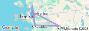 Tour route map